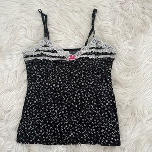 y2k lace cami